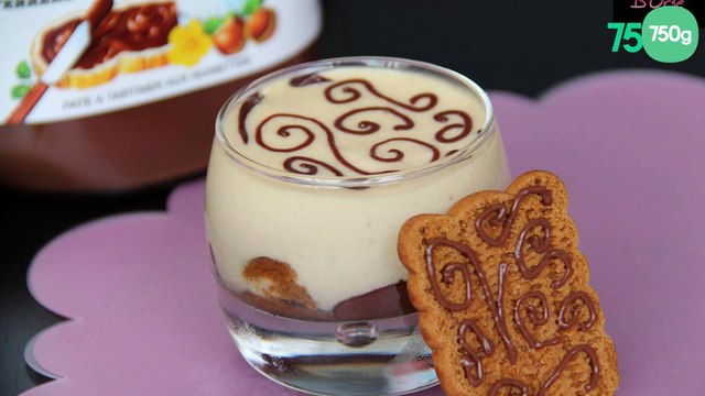 Tiramisu aux deux pâtes à tartiner