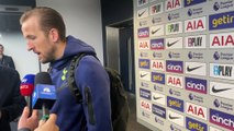 Harry Kane speaking after Tottenham beat West Ham 2-0 in the league