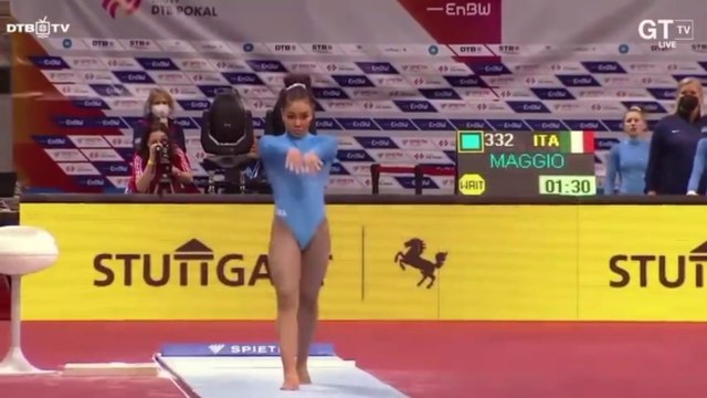 Konnor McClain - VT TF - 2022 Stuttgart World Cup - DTB Pokal