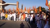 छत्रपति शिवाजी की जयंती मनाई : कई जगह हुई शोभायात्रा पर पुष्पवर्षा