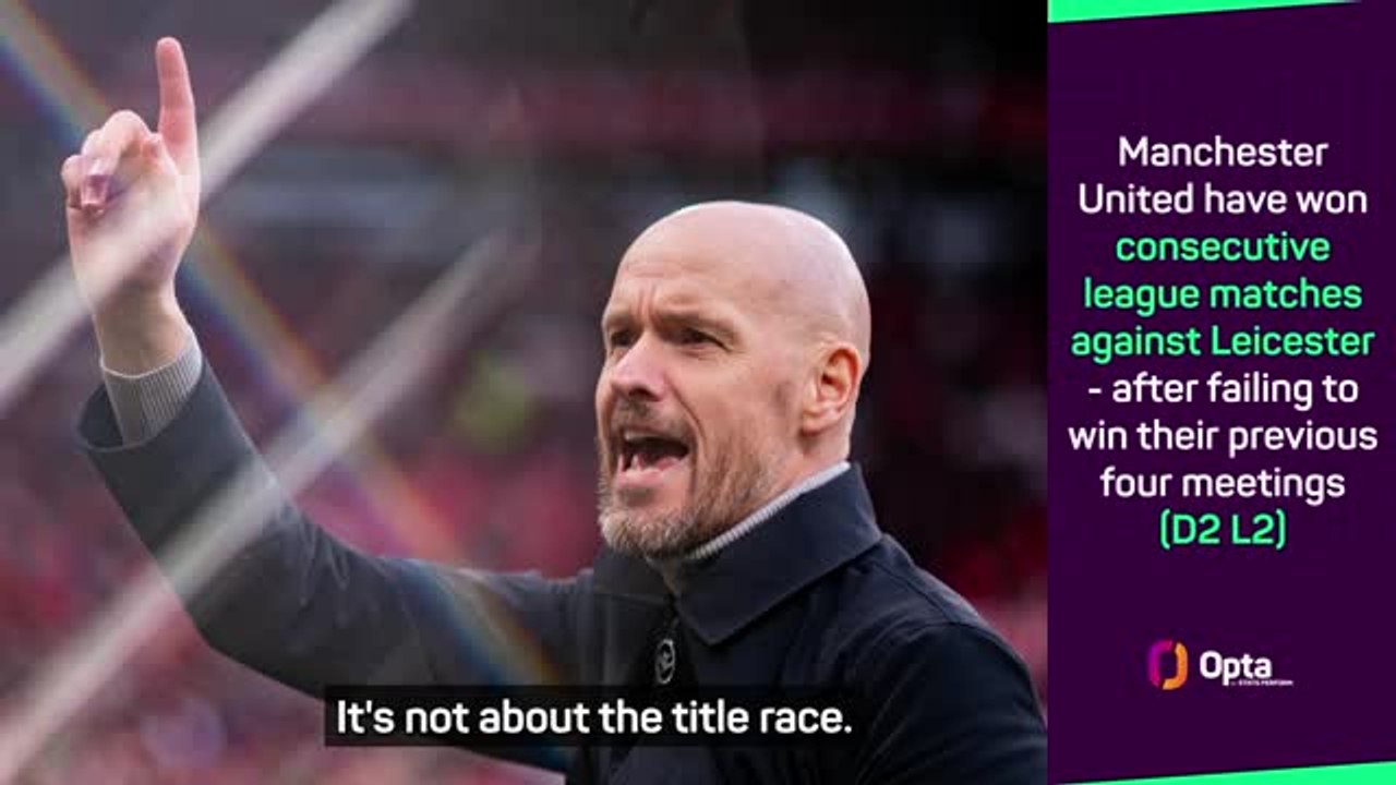 Ten Hag only focused on Barcelona despite title race chances