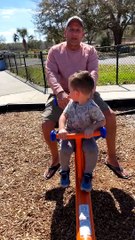 Uncle Gets Stuck Upside Down