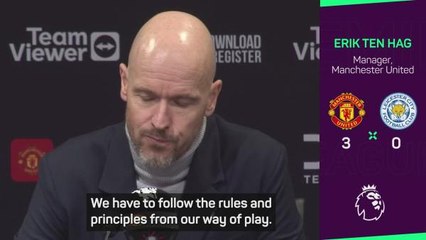 Ten Hag only focused on Barcelona despite title race chances