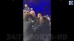 Watch Josh Warrington and Mauricio Lara come to blows at ringside as Brit accuses rival of spitting at him after Wood KO