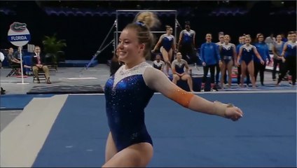 Jazmyn Foberg - Floor - LSU at Florida - 2018 NCAA Gymnastics Championships