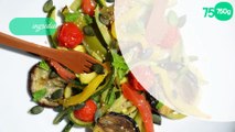 Salade de légumes rôtis à la menthe