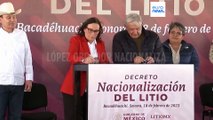 Lopez Obrador nacionaliza el litio mexicano