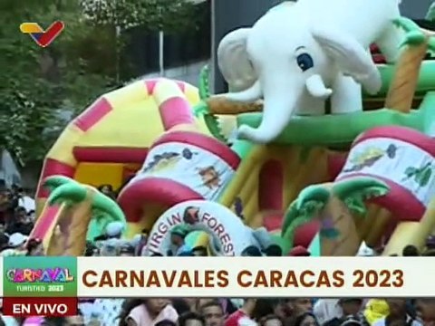 Gobierno Nacional realiza diferentes actividades recreativas en el boulevard de Sabana Grande