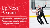 PATINAGE EN COUPLE NOVICE PROGRAMME COURT - CHAMPIONNATS NATIONAUX NOVICES 2023 / COUPE PATINAGE CANADA 2023