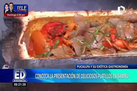 Pucallpa y su exótica gastronomía: algunos deliciosos platillos en bambú