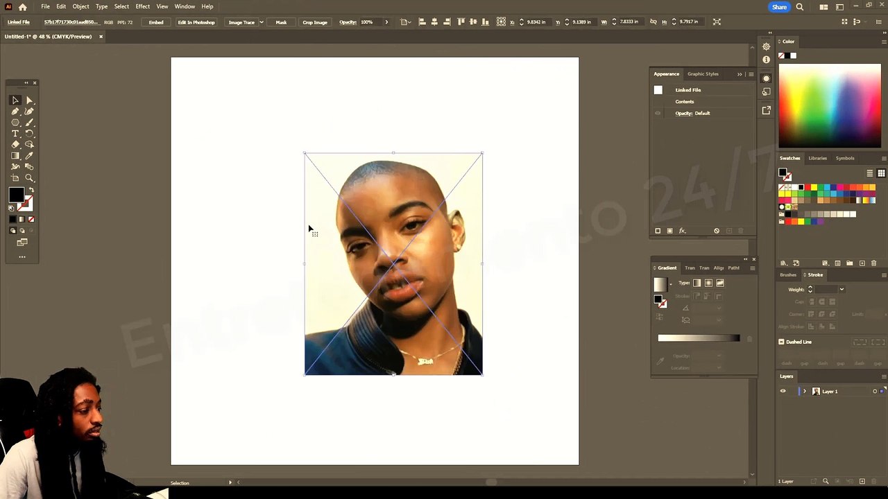 How To Cartoon With Mouse in Adobe Illustrator Step by step Tutorial