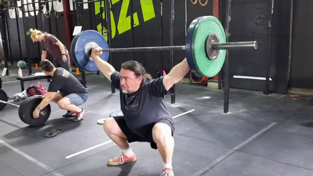 Hang Snatch & Snatches 195lb