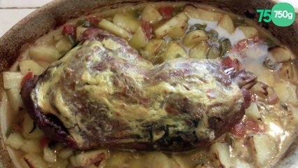 Cuisse de dinde sauce moutarde