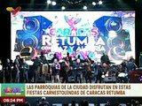 Habitantes de la pqa. El Valle disfrutan de artistas nacionales en el concierto Caracas Retumba