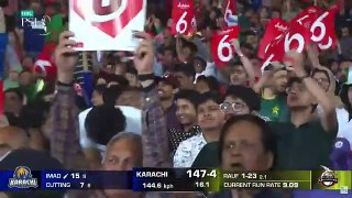 Karachi kings vs Lahore Qalandars Match psl