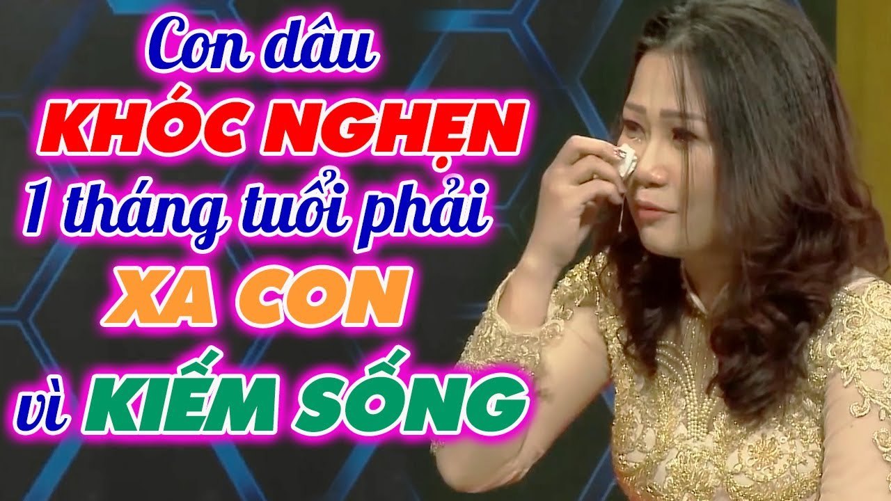 Con dâu KHÓC NGHẸN khi phải để con 1 THÁNG TUỔI cho mẹ chồng chăm vì KẾ MƯU SINH _ Mẹ chồng nàng dâu
