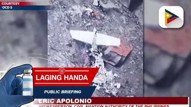 Nawawalang Cessna plane sa Bicol region, natagpuan malapit sa crater ng Bulkang Mayon
