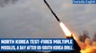 North Korea test-fires multiple missiles, 2nd such test in 48 hours | Oneindia News