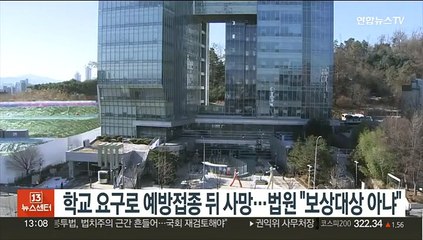 下载视频: 학교 요구로 예방접종 뒤 사망…법원 