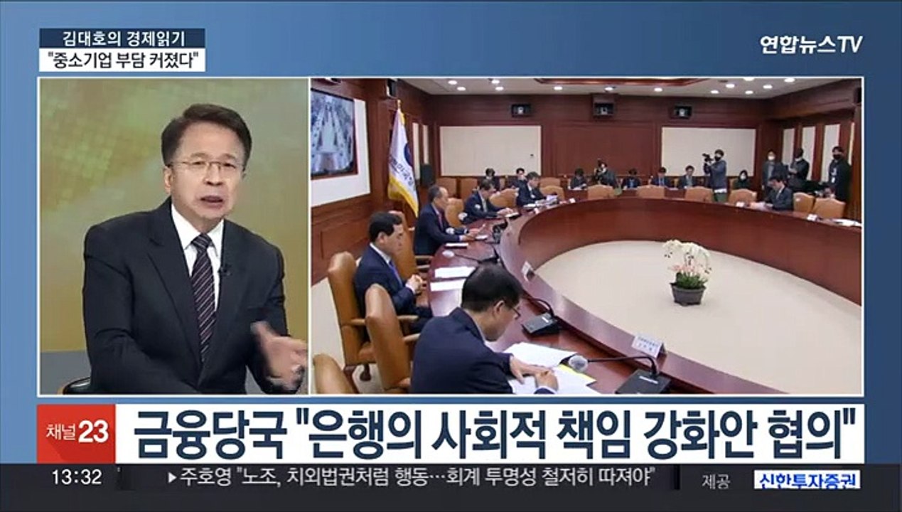 [김대호의 경제읽기] 중소기업 고금리 대출 급증 "은행, 그만 올려야"
