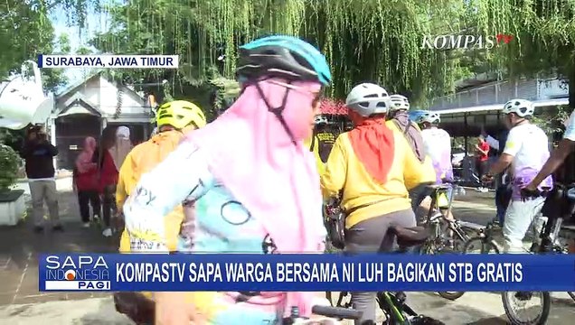 KompasTV Sapa Warga Surabaya Bersama Ni Luh Bagikan STB Gratis!