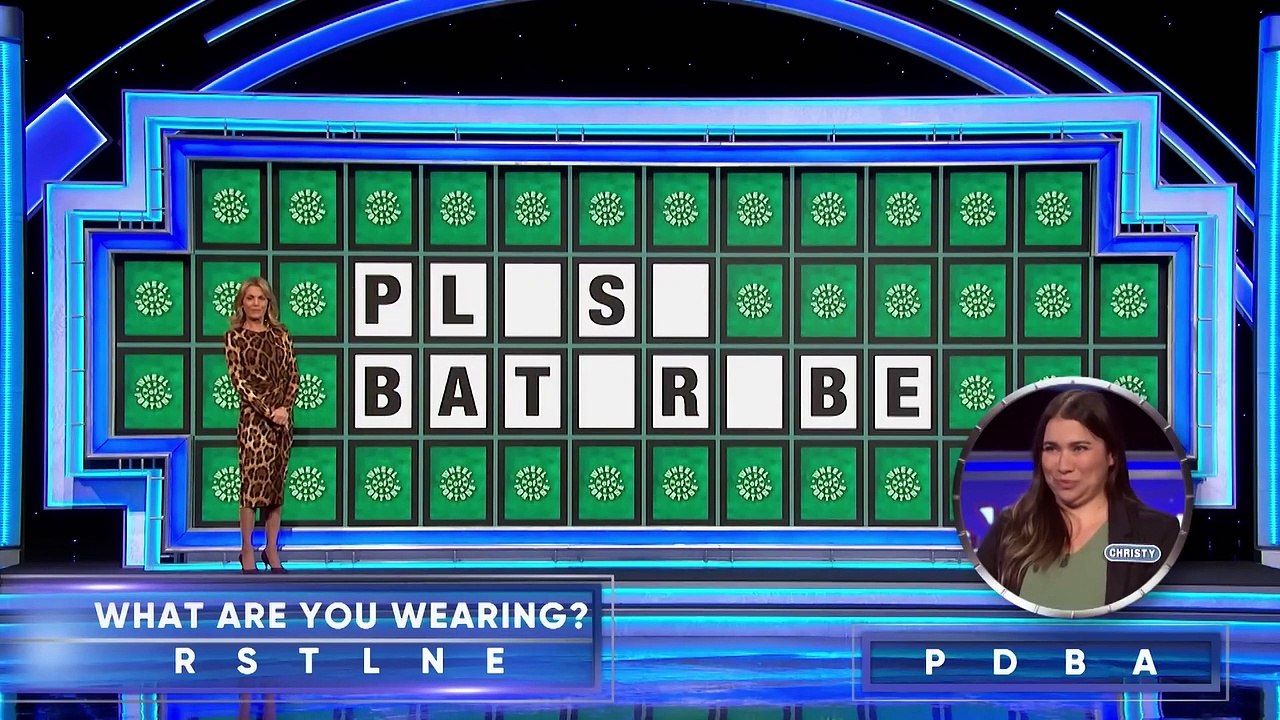 Christy Won Someone at Home $40,000 - Wheel of Fortune