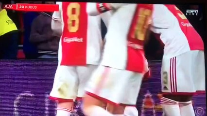 Ajax'ın yıldızı Kudus, attığı golü Christian Atsu’ya adadı: "R.I.P Atsu"