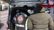 Zeytinburnu'nda ambulansa yol vermeyen sürücüye bin 823 lira para cezası