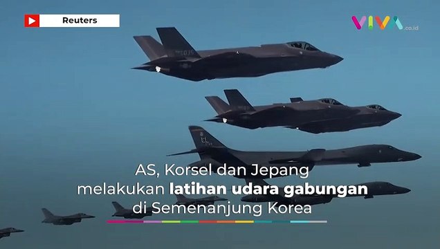 Nggak Takut Rudal Korut, Pengebom Nuklir AS Dekati Korut