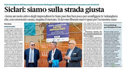 Rassegna stampa 20-02-2023 edizioni Calabria