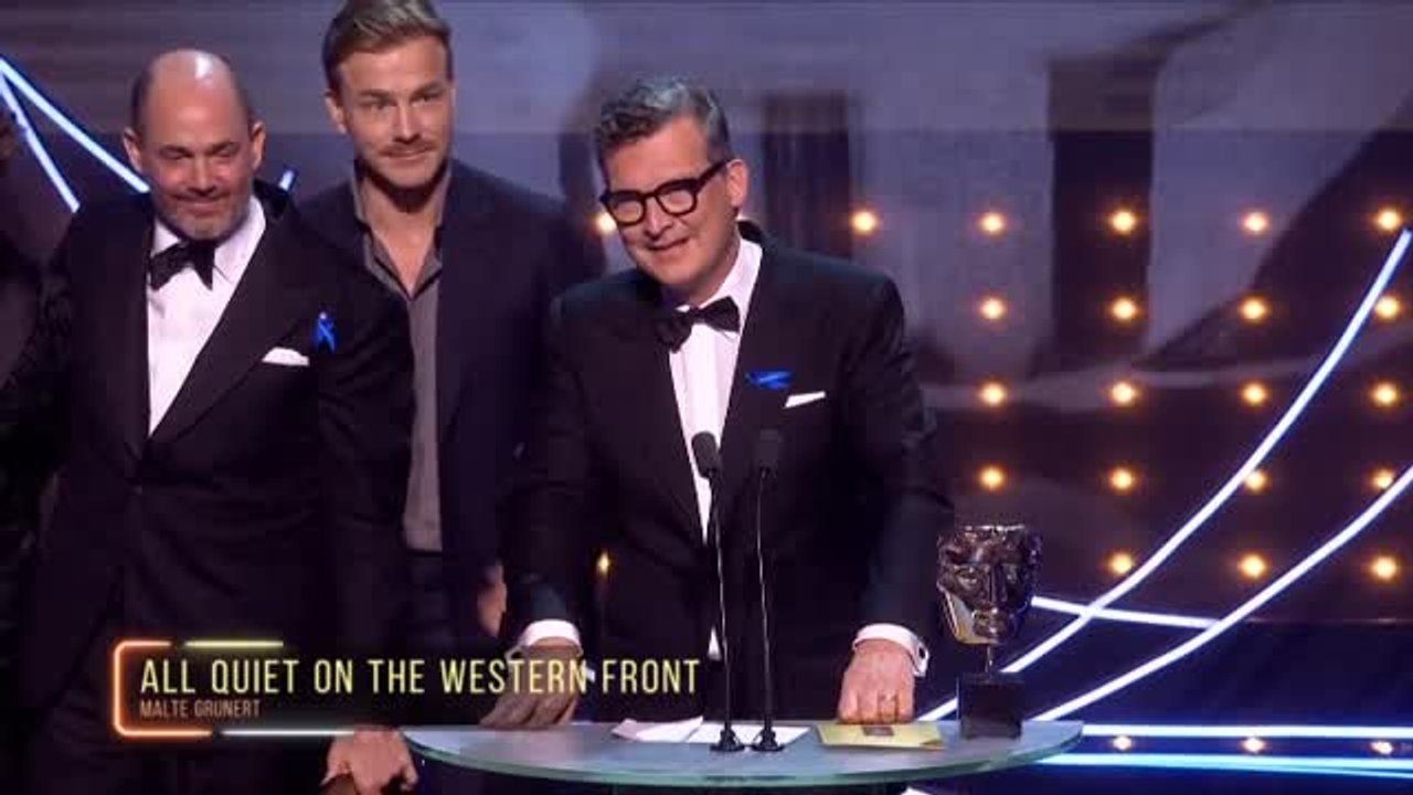 La alemana "Sin novedad en el frente" se convierte en la gran triunfadora de los Bafta 2023