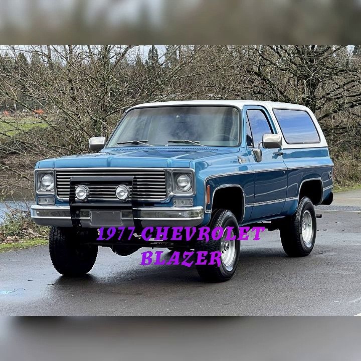 1977 CHEVROLET BLAZER . @Classicmusclecars1  .Wow . classic muscle cars show