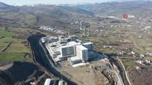 Samsun Şehir Hastanesi'nin kaba inşaatı bitmek üzere