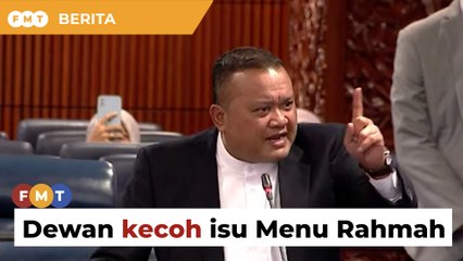 Menu Rahmah sekali lagi menjadi topik hangat pada sidang Dewan hari ini