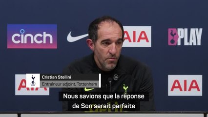 24e j. - Stellini : "Nous savions que la réponse de Son serait parfaite"