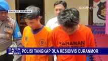 Polisi Tangkap 2 Residivis Pencurian Sepeda Motor di Surabaya