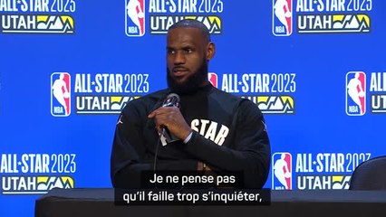 All-Star Game - James sur sa blessure : "Je ne pense pas qu'il faille trop s'inquiéter"