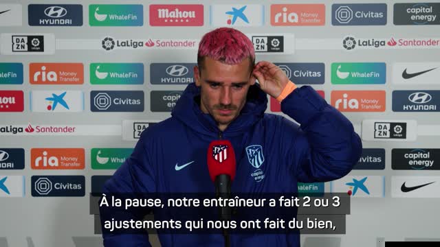 22e j. - Griezmann : "L'Athletic ? Ils ont été meilleurs que nous"