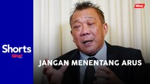 Perjuangan tak boleh menentang arus