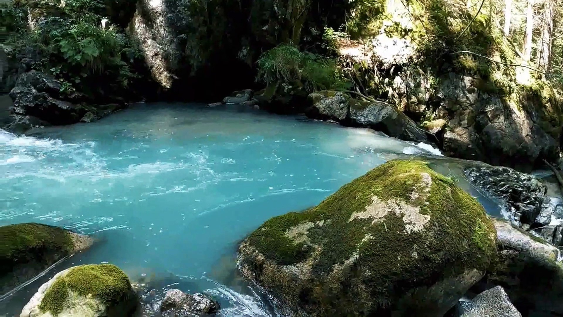 ⁣Waterfall | Lovely Nature view | soothing sound of birds | Calming Music