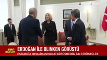 Cumhurbaşkanı Erdoğan, ABD Dışişleri Bakanı Blinken'i kabul etti