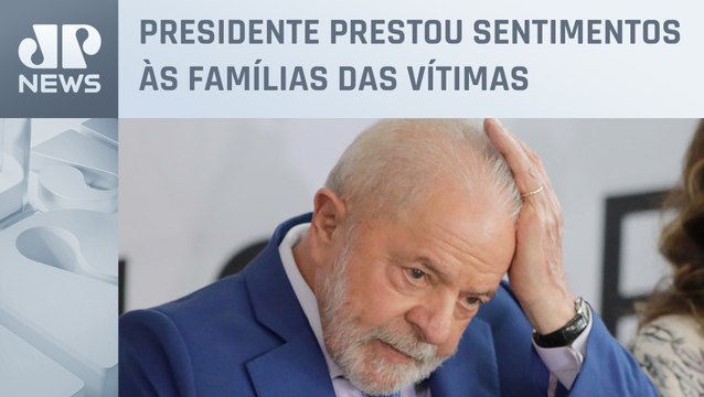 Lula diz que todo o governo federal está à disposição para atuar nas áreas afetadas pelas chuvas