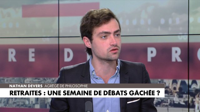 Nathan Davers : «Aujourd'hui, le seul but des jeunes députés est que chaque petit temps de parole qu'ils ont fasse le buzz»
