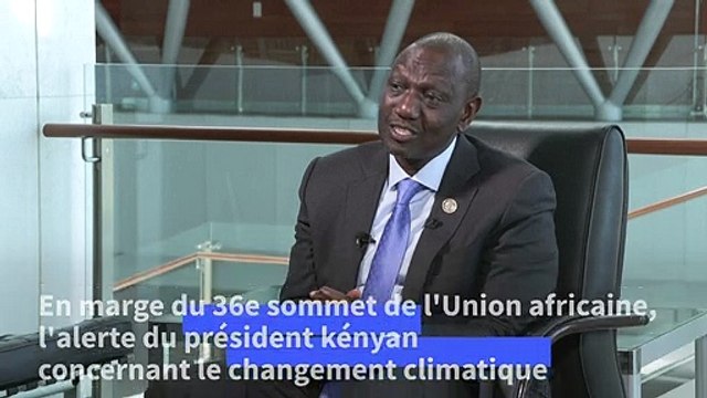 Climat: Nous n'avons plus d'options , estime le président kényan