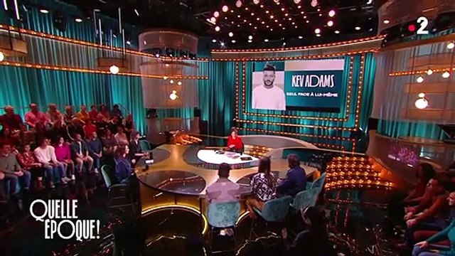 Kev Admas était l'invité de Léa Salamé et Christophe Dechavanne dans l'émission Quelle époque !
