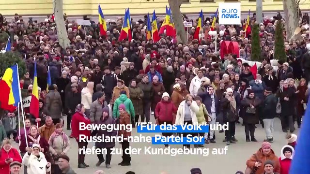 Welche Rolle spielt Russland bei dem Demonstrationen in der Republik Moldau?