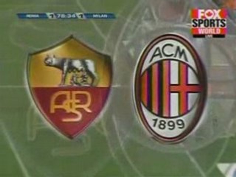 0708 Roma-Milan Giuly Goal