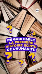De quoi parlait la 1ère histoire écrite de l'humanité ?