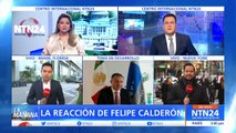 Felipe Calderón reacciona tras fallo en contra de Genaro García Luna: 