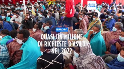 Ue: quasi 1 milione di richieste d'asilo nel 2022, record dal 2016